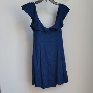 Kimchi Blue Peplum Sundress Sleeveless Scoop Neck